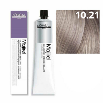 L'oreal Majirel Farba Do Włosów Permanentna 10.21 Bardzo Jasny Blond Opalizujaco-Popielaty 50ml