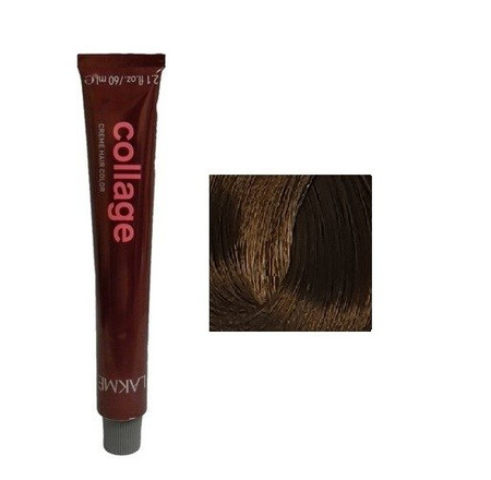 Lakme Collage Farba Do Włosów Trwale Kryjąca 7/30 Gold Medium Blonde 60ml