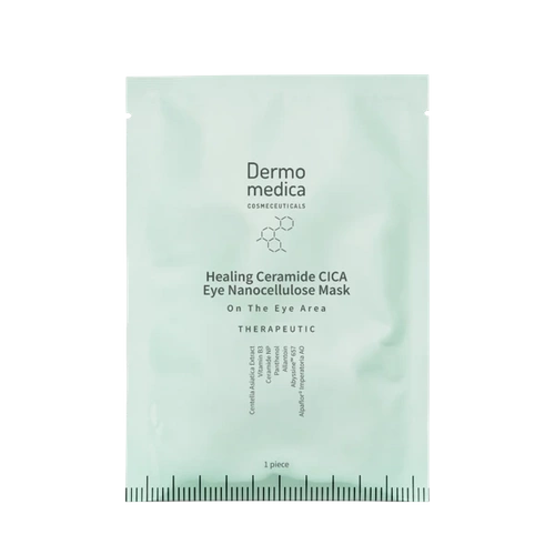 Dermomedica Healing Ceramide CICA Eye Nanocellulose Mask- Nanocelulozowa Terapeutyczna Maska na Okolice Oczu 1szt.