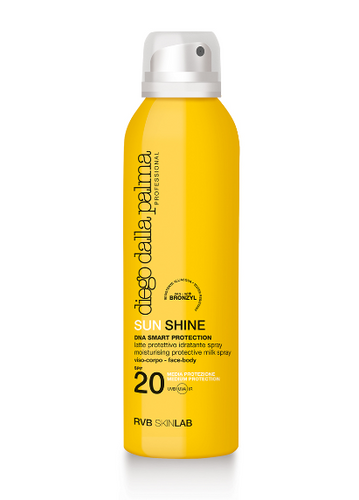 Diego Dalla Palma Nawilżające Mleczko Do Twarzy/Ciała W Sprayu SPF20 Sunshine 150ml