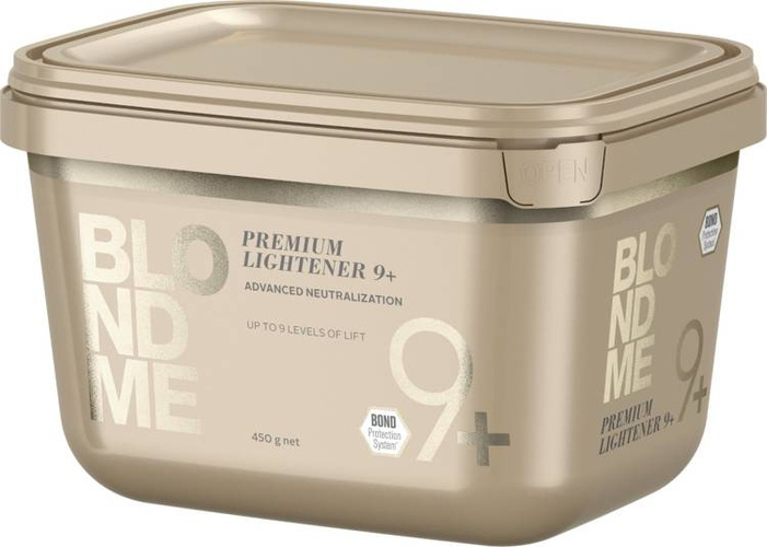 Schwarzkopf BlondMe Premium Lift 9+ Rozjaśniacz w proszku 450g 6 szt
