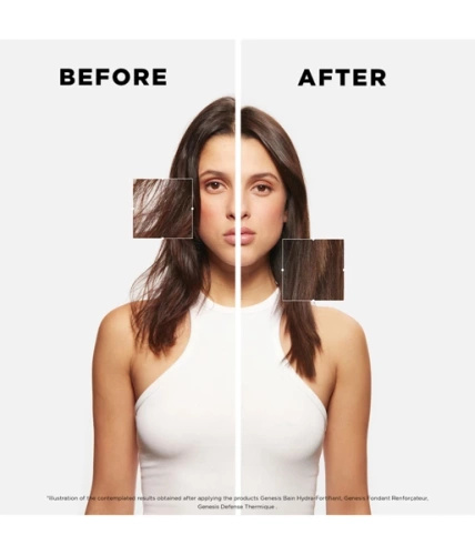 Kérastase Genesis zestaw prezentowy wzmacniający włosy szampon, odżywka, Mleczko termiczne