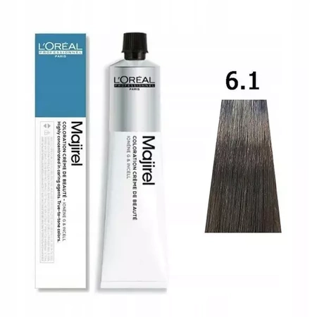 L'oreal Majirel Farba Do Włosów Permanentna 6.1 Ciemny Blond Popielaty 50ml