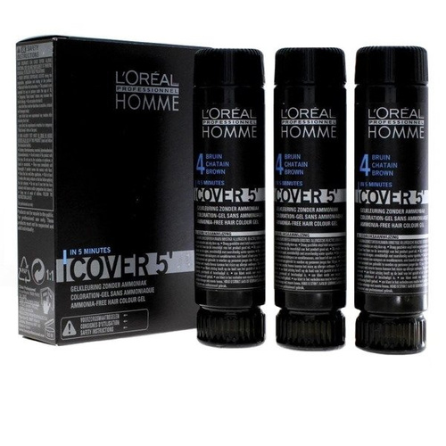 L'oreal Cover 5 Żel 4 Brown 3 X 50ml