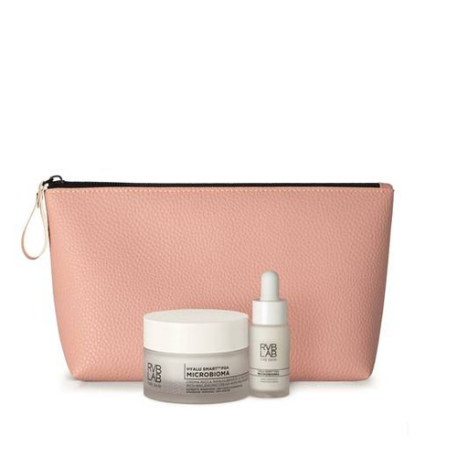 RVB LAB THE SKIN Zestaw Microbioma 2022 Krem Równoważący 50ml + Serum Równoważące 15ml + Kosmetyczka