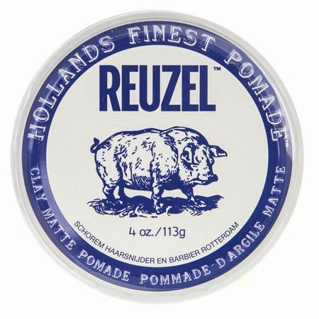 Reuzel Clay Matte Pomade Biała Glinka Do Włosów 113g