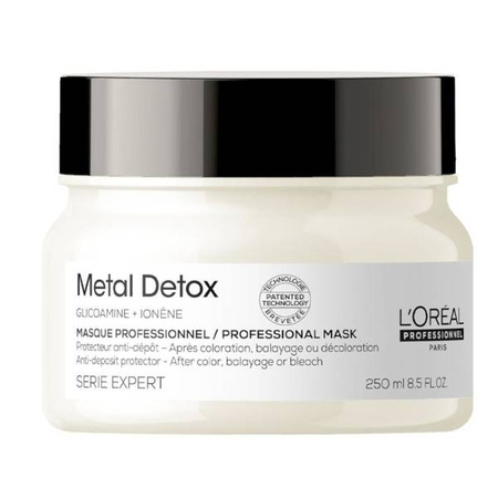 L'oreal Metal Detox Zabezpieczająca Maska Do Włosów 250ml