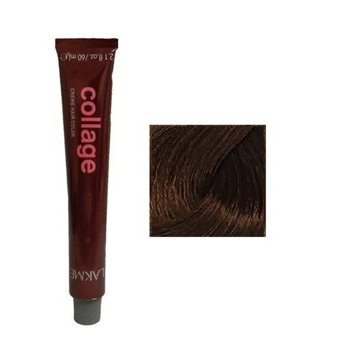 Lakme Collage Farba Do Włosów Trwale Kryjąca 7/36 Chestnut Gold Medium Blonde 60ml