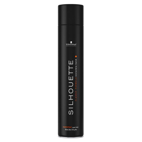 ZESTAW Schwarzkopf Silhouette Super Hold Bardzo Mocny Elastyczny Lakier Do Włosów 750ml 12 szt.