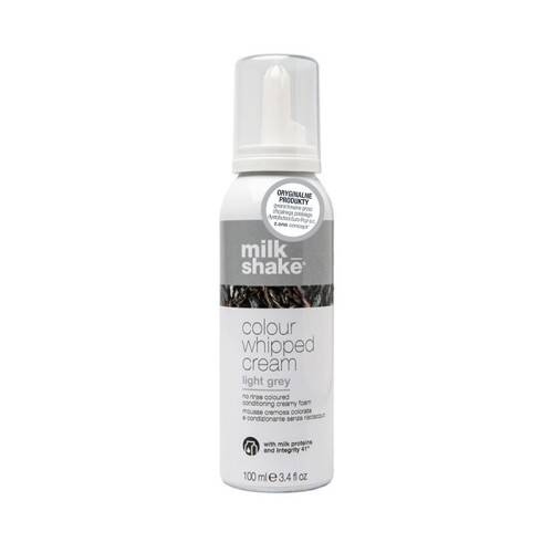 Milk Shake Colour Whipped Cream Odżywcza Pianka Koloryzująca Do Włosów Light Grey 100ml