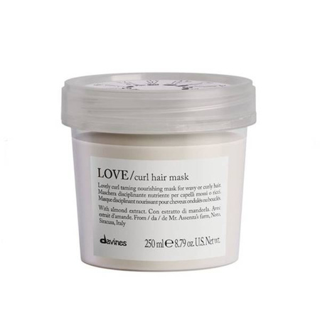 Davines Love Curl Odżywcza Maska Do Włosów Kręconych 250ml 