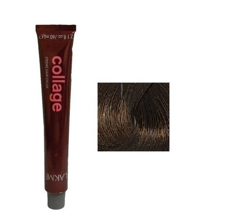 Lakme Collage Farba Do Włosów Trwale Kryjąca 7/60 Chestnut Medium Blonde 60ml