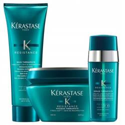 KÉRASTASE RESISTANCE THERAPISTE zestaw do regeneracji włosów bardzo zniszczonych szampon 250ml + maska 200ml + serum 30ml