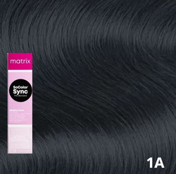 Matrix Sync Socolor Farba Do Włosów 1A 90ml