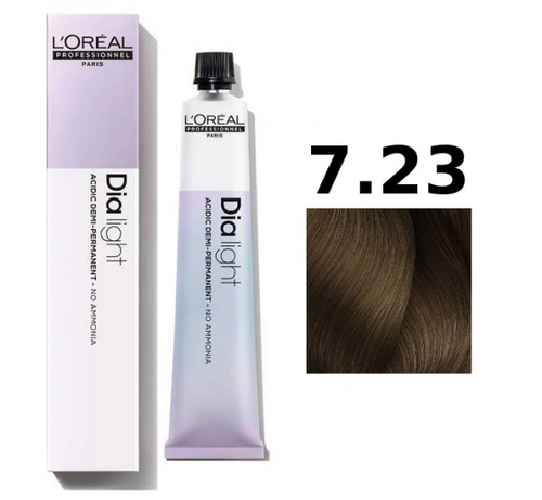 L'oreal Dia Light Farba Do Włosów Półtrwała 7.23 50ml