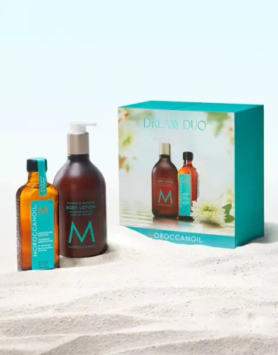 Moroccanoil Wymarzony Duet Nawilżający Balsam do ciała + Kuracja Olejek Arganowy