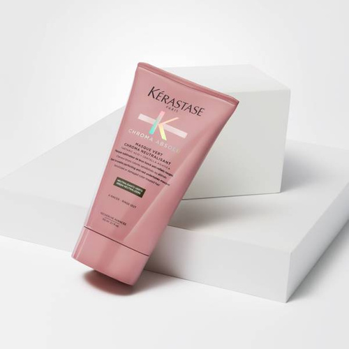 Kérastase Chroma Absolu Neutralizująca Maska Do Włosów Z Zielonym Pigmentem 150ml