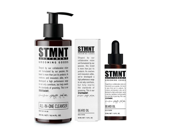 STMNT Zestaw STMNT Beard Oil 50 ml + STMNT All In One Szampon 300 ml