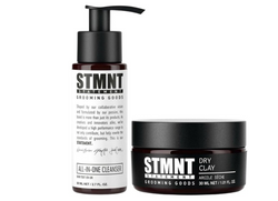 STMNT Zestaw STMNT All In One Szampon 80 ml + STMNT Dry Clay Sucha Glinka 30 ml