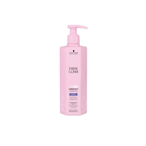 Schwarzkopf Fibre Clinix Vibrancy Szampon Do Włosów Fioletowy Neutralizujący 300ml