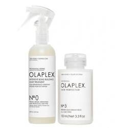 Zestaw Olaplex No.0 Intensive Bond Builder 155ml, Olaplex No.3 Hair Perfector 100ml - Intensywna Kuracja Regeneracyjna