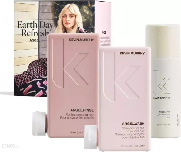 Kevin Murphy Earth Day Refresh Angel Zestaw Dodający Objętości Do Włosów Cienkich i Delikatnych