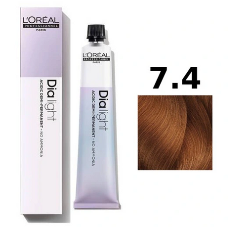 L'oreal Dia Light Farba Do Włosów Półtrwała 7.4 50ml