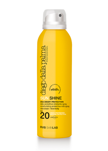 Diego Dalla Palma Nawilżające Mleczko Do Twarzy/Ciała W Sprayu SPF20 Sunshine 150ml