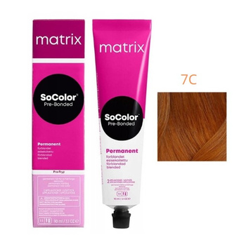 Matrix Socolor Pre-Bonded Farba Do Włosów 7C 90ml