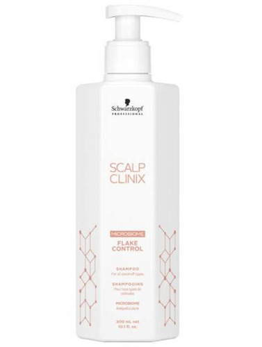 Schwarzkopf Scalp Clinix Microbiome Flake Control Shampoo Przeciwłupieżowy Szampon Do Włosów 300ml 