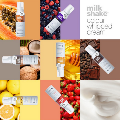 Milk Shake Colour Whipped Cream Odżywcza Pianka Koloryzująca Do Włosów Warm Brunette100ml