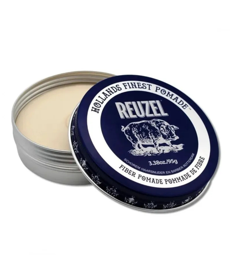 Reuzel Navy Fiber Pomade- Mocna Włóknista Pomada na Bazie Wody 95g