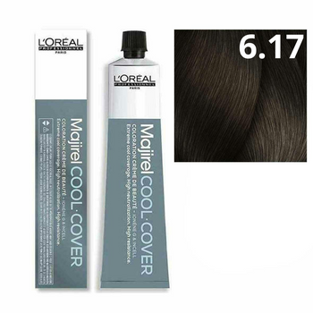 L'oreal Majirel Cool Cover Do Włosów 6.17 Ciemny Blond Popielato-Metaliczny 50ml