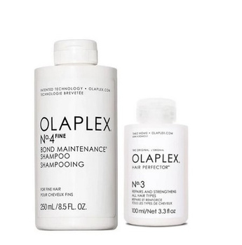 Zestaw Olaplex No.4 Fine 250ml  + Olaplex No.3 Hair Perfector: 100ml 