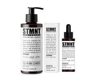 STMNT Zestaw STMNT Beard Oil 50 ml + STMNT All In One Szampon 300 ml