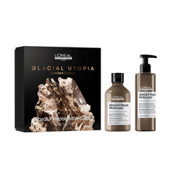 L'Oréal Professionnel Zestaw Repair Molecular Glacial Utopia szampon 300ml, maska 250ml