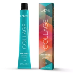 Lakme Collage  Mix Permanent Hair Color Trwały krem koloryzujący do włosów 0/07 60 ml