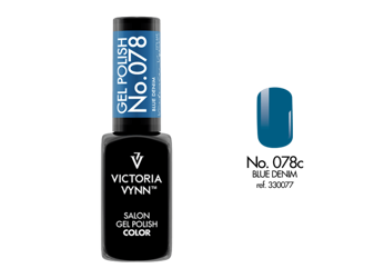 Victoria Vynn Lakier Hybrydowy Gel Polish Color No.078 Blue Denim 8ml
