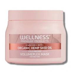 Wellness Hemp Seed Oil VolumePlex Maska Dodająca Objętości i Nawilżająca Do Włosów Cienkich 500ml