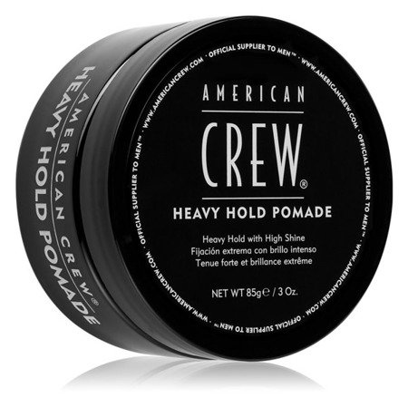 American Crew Heavy Hold Pomade | Bardzo Mocna Pomada Z Połyskiem 85g