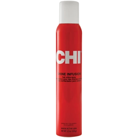 CHI Styling Shine Infusion Thermal Polishing Spray Odżywczy nabłyszczacz do włosów 150 g