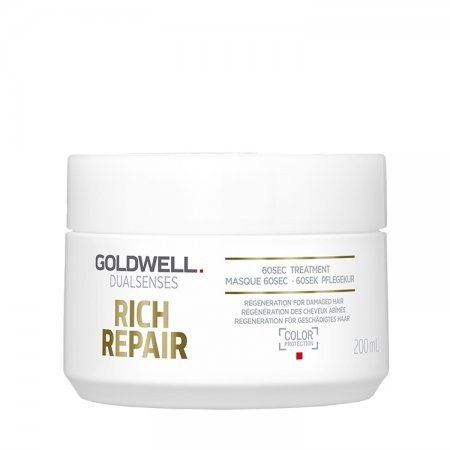 Goldwell Dualsenses Rich Repair 60-Sekundowa Kuracja Do Włosów Odbudowująca 200ml