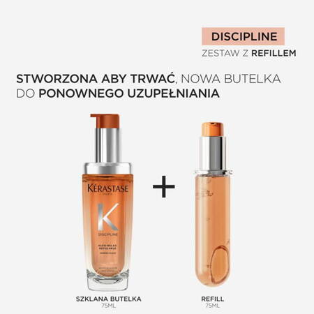 Kérastase Oléo-Relax olejek do włosów niesfornych do wielokrotnego napełniania 75ml