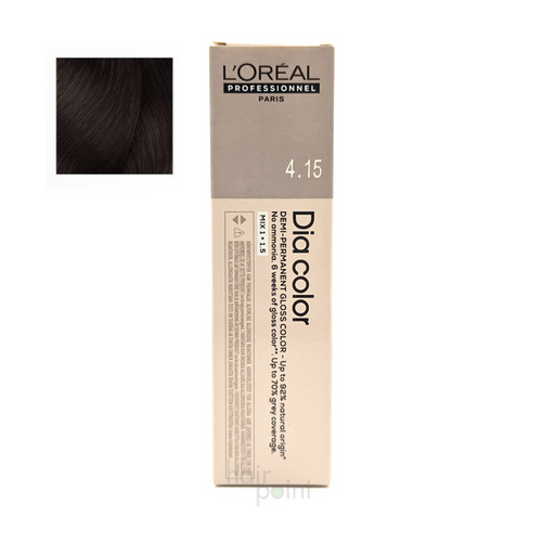 L'Oreal Dia Color Farba Do Włosów Toner Bez Amoniaku 4.15 60ml