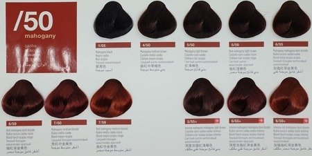 Lakme Collage Farba Do Włosów Trwale Kryjąca 4/50 Mahogany Medium Brown 60ml