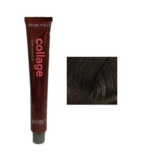 Lakme Collage Farba Do Włosów Trwale Kryjąca 6/17 Blue Ash Dark Brown 60ml