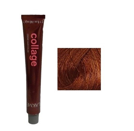 Lakme Collage Farba Do Włosów Trwale Kryjąca 7/45 Mahogany Copper Medium Blonde 60 Ml