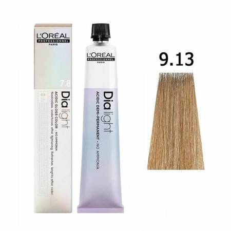 L'oreal Dia Light Farba Do Włosów Półtrwała 9.13 50ml