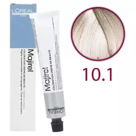 L'oreal Majirel Farba Do Włosów Permanentna 10.1 Super Jasny Blond Popielaty 50ml