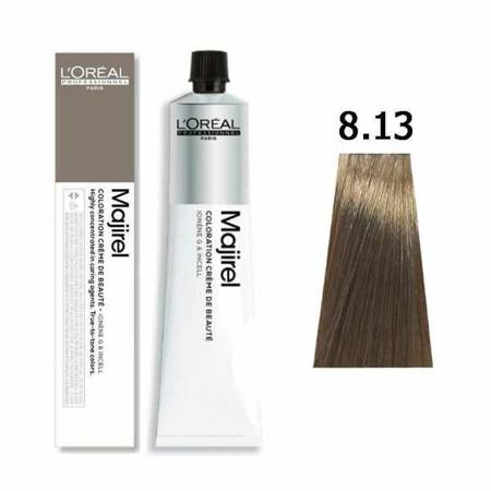 L'oreal Majirel Farba Do Włosów Permanentna 8.13 Jasny Blond Popielato-Złocisty 50ml